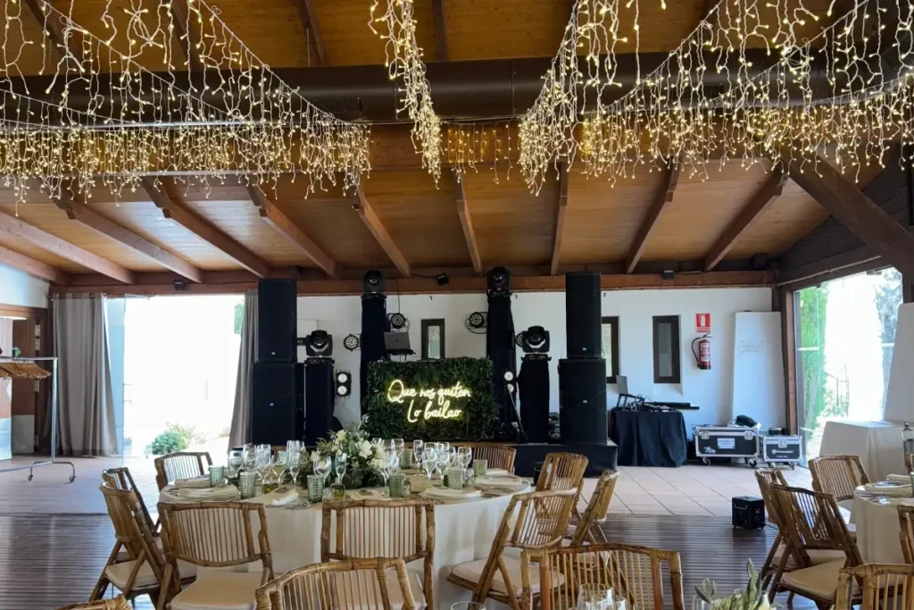 sonido para bodas y celebraciones personales